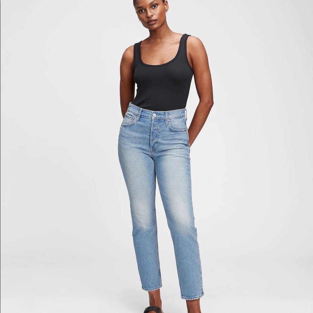 Gap Cheeky Straight Light Destroy sz 6/28T